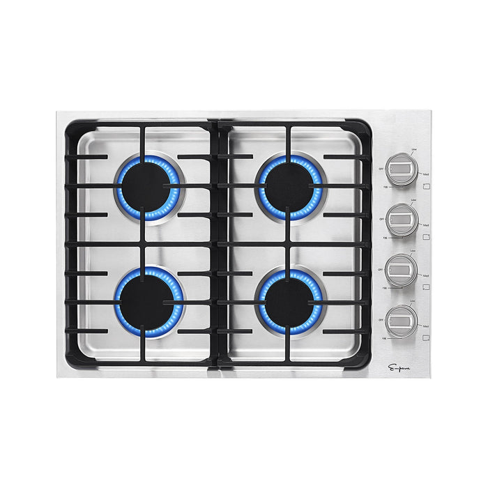 Empava 30 in. Built-in Stainless Steel Gas Cooktop EMPV-30GC33