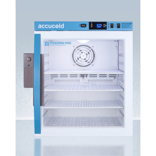 Summit 1 Cu.Ft. Compact Vaccine Refrigerator, Certified to NSF/ANSI 456 Vaccine Storage Standard ARG1PV456