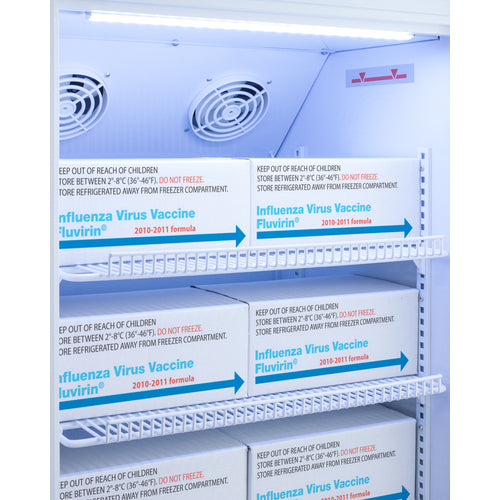 Summit 12 Cu.Ft. Upright Vaccine Refrigerator, Certified to NSF/ANSI 456 Vaccine Storage Standard ARG12PV456