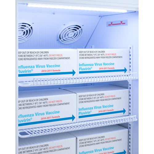 Summit 12 Cu.Ft. Upright Vaccine Refrigerator, Certified to NSF/ANSI 456 Vaccine Storage Standard ARS12PV456