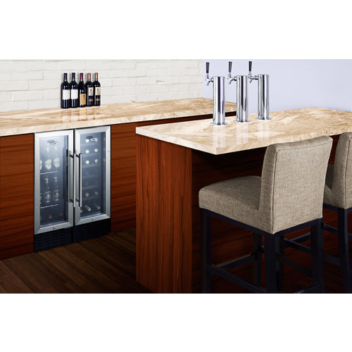 Summit 12" Wide Beverage Center SCR1225B