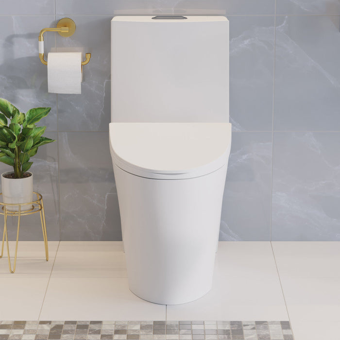 Swiss Madison St. Tropez Two-Piece Elongated Toilet Vortex™ Dual-Flush 1.1/1.6 gpf