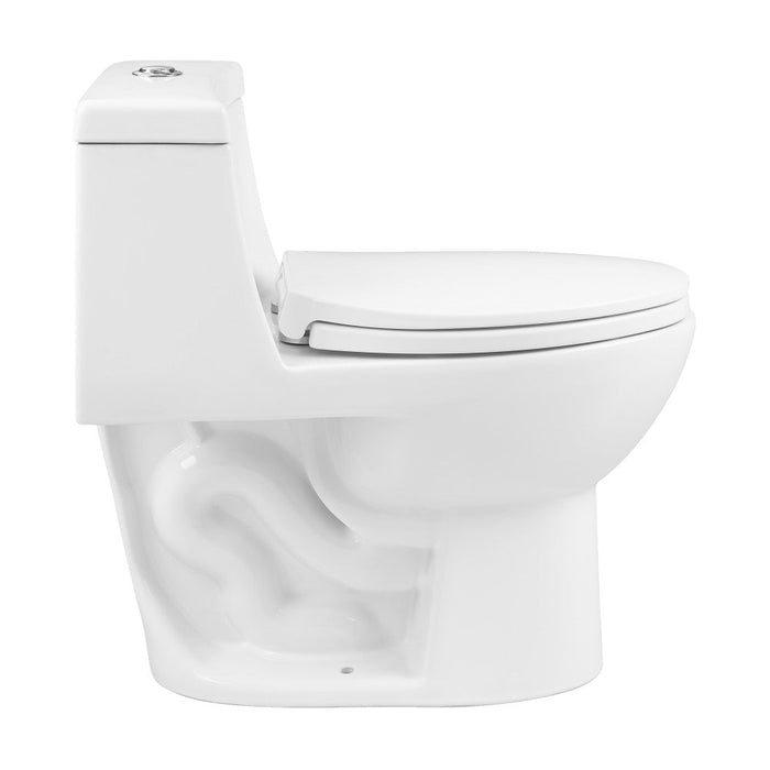 Swiss Madison Avallon One-Piece Elongated Dual Flush-Toilet 1.1/1.6 gpf