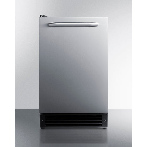 Summit 15 lb. Drain-Free Built-In Icemaker BIM26LHD