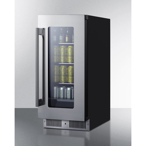 Summit 15" Wide Built-In Beverage Center SDHG1533LHD