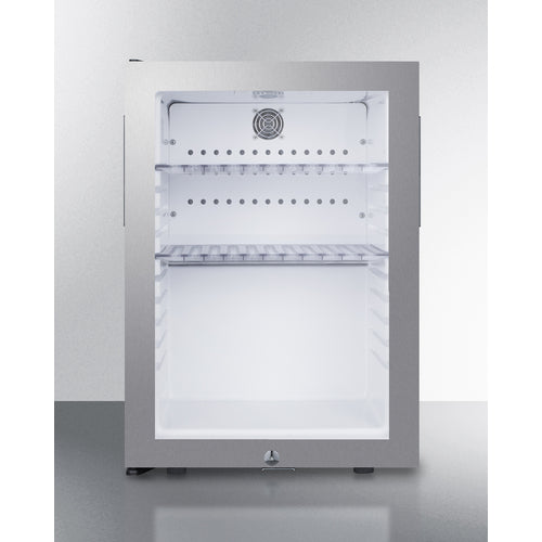 Summit 16" Wide Compact Minibar MB27GLSS