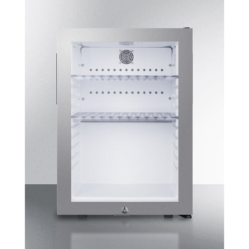 Summit 16" Wide Compact Minibar MB27GLSS