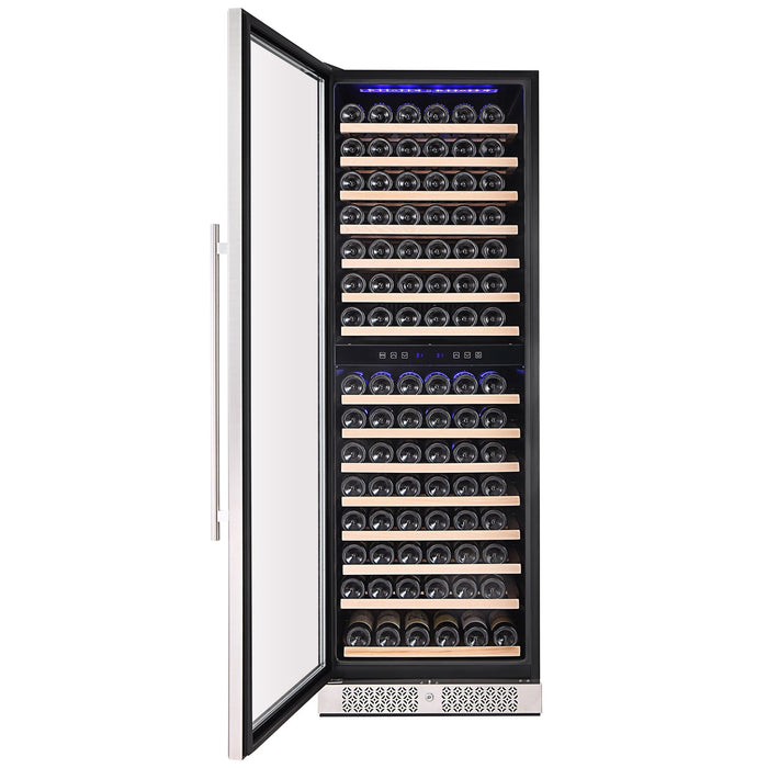 Empava Dual Zone Wine Cooler 70" Tall Wine Fridge EMPV-WC08D