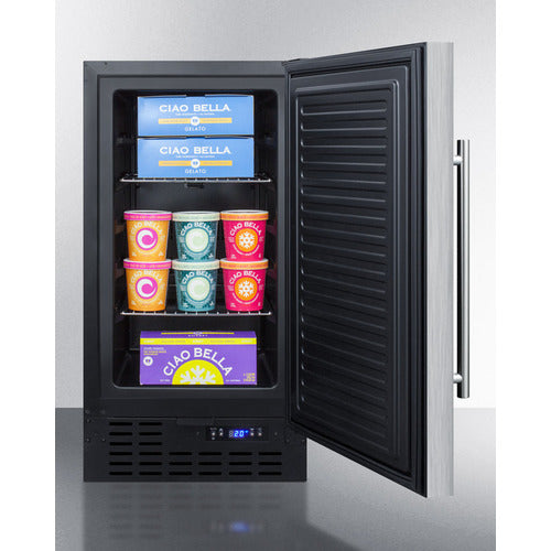 Summit 18" Built-In All-Freezer, ADA Compliant SCFF1842CSSADA