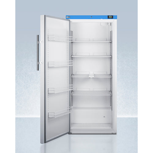 Summit 18 cu.ft. Upright Manual Defrost Refrigerator URM19WLHD