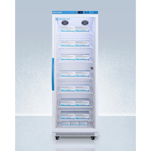 Summit 18 Cu.Ft. Upright Vaccine Refrigerator, Certified to NSF/ANSI 456 Vaccine Storage Standard ARG18PV456