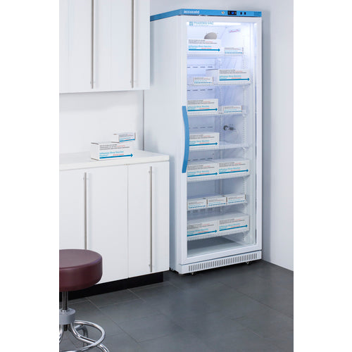 Summit 18 Cu.Ft. Upright Vaccine Refrigerator, Certified to NSF/ANSI 456 Vaccine Storage Standard ARG18PV456