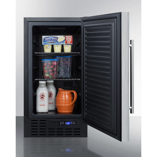 Summit 18" Wide Built-In All-Refrigerator, ADA Compliant FF1843BCSSADA