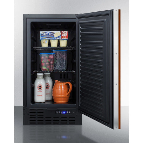 Summit 18" Wide Built-In All-Refrigerator, ADA Compliant (Panel Not Included) FF1843BIFADA