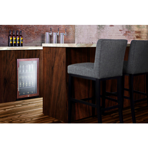 Summit 18" Wide Built-In Beverage Center, ADA Compliant (Panel Not Included) SCR1841BPNRADA