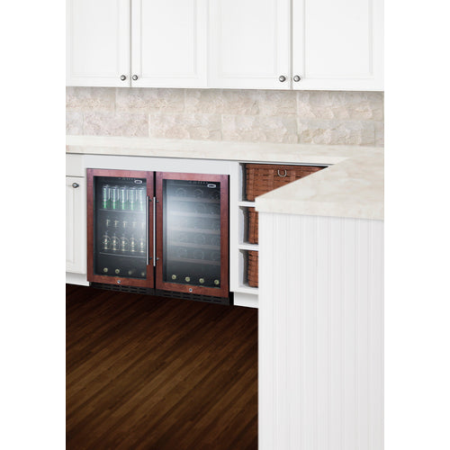 Summit 18" Wide Built-In Beverage Center, ADA Compliant (Panel Not Included) SCR1841BPNRADA