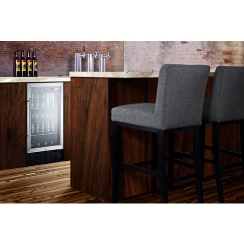 Summit 18" Wide Built-In Beverage Center, ADA Compliant SCR1841BCSSADA