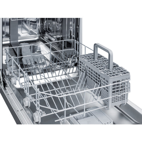 Summit 18" Wide Built-In Dishwasher, ADA Compliant DW18SS4ADA