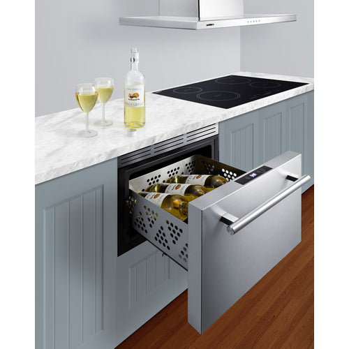 Summit 18" Wide Built-In Wine/Beverage Cooler Drawer COOL1D