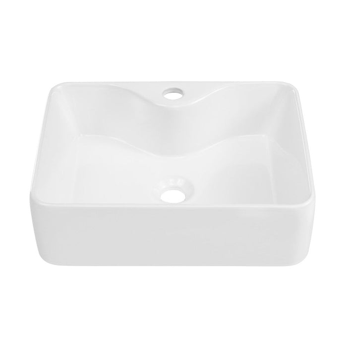 Swiss Madison Rennes 19" Vessel Sink in Glossy White - SM-VS290