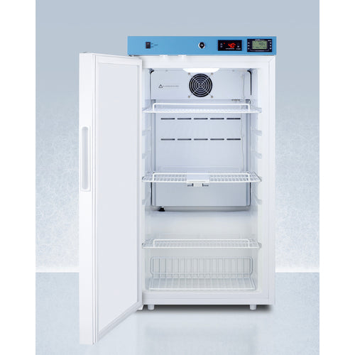 Summit 19" Wide Medical Refrigerator, Certified to NSF/ANSI 456 Vaccine Storage Standard ACR31WNSF456LHD