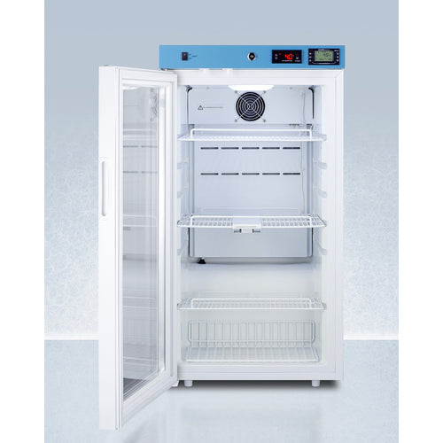 Summit 19" Wide Medical Refrigerator, Certified to NSF/ANSI 456 Vaccine Storage Standard ACR32GNSF456LHD