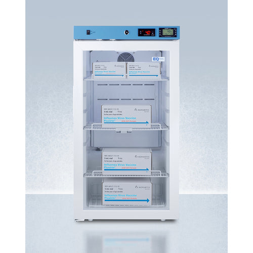 Summit 19" Wide Medical Refrigerator, Certified to NSF/ANSI 456 Vaccine Storage Standard ACR32GNSF456LHD