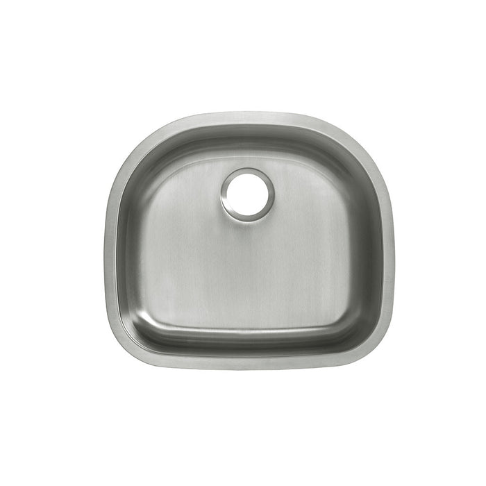 Swiss Madison Toulouse 23 5/8 x 21 Stainless Steel, Single Basin, Undermount Kitchen Sink