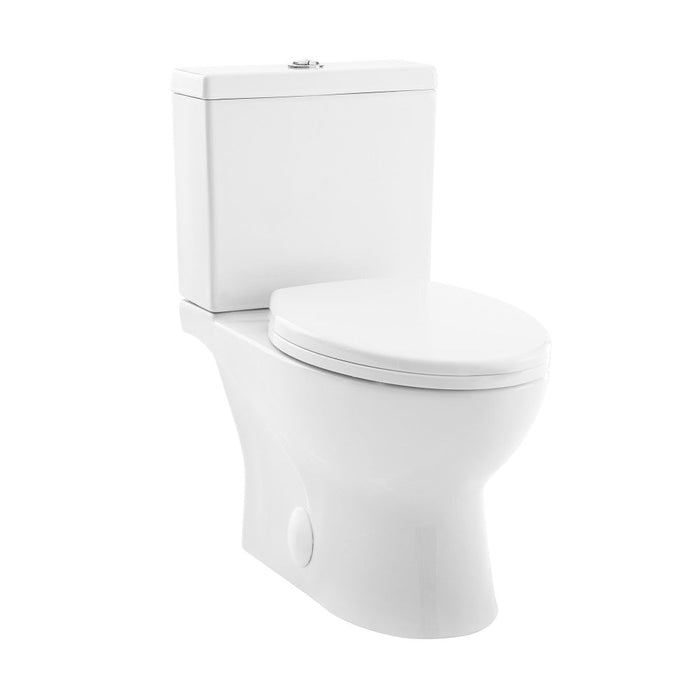 Swiss Madison Cache Two-Piece Elongated Toilet Dual-Flush 1.1/1.6 gpf