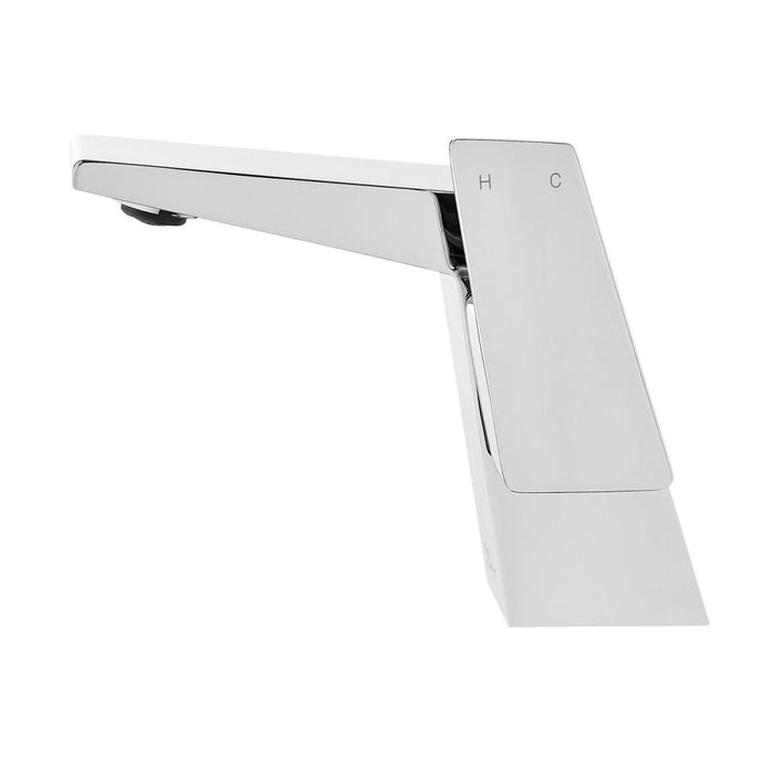 Swiss Madison Carre Single Hole, Single-Handle, Bathroom Faucet in Chrome