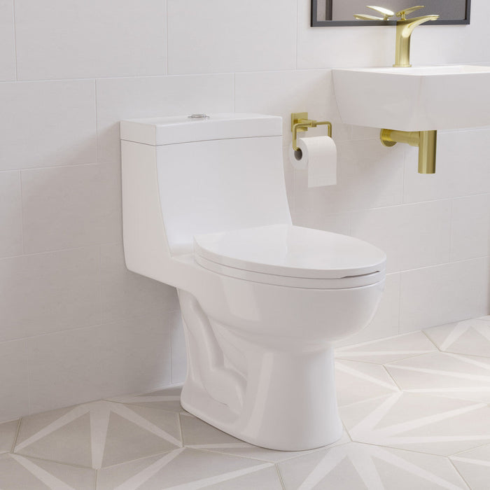 Swiss Madison Avallon One-Piece Elongated Dual Flush-Toilet 1.1/1.6 gpf