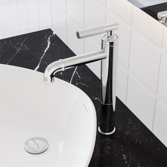 Swiss Madison Avallon Single Hole, Single-Handle Sleek, High Arc Bathroom Faucet in Chrome