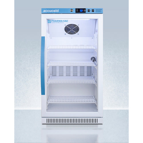 Summit 2.83 Cu.Ft. ADA Height Vaccine Refrigerator, Certified to NSF/ANSI 456 Vaccine Storage Standard ARG31PVBIADA456