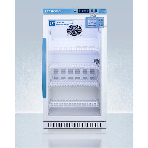 Summit 2.83 Cu.Ft. Upright Controlled Room Temperature Cabinet, ADA Height ARG31PVBIADA-CRT