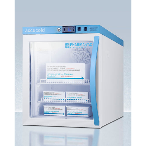 Summit 2 Cu.Ft. Compact Vaccine Refrigerator ARG2PVLHD