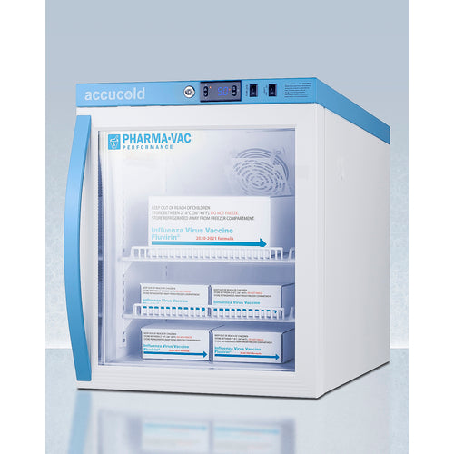 Summit 2 Cu.Ft. Compact Vaccine Refrigerator, Certified to NSF/ANSI 456 Vaccine Storage Standard ARG2PV456