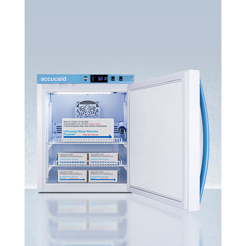 Summit 2 Cu.Ft. Compact Vaccine Refrigerator, Certified to NSF/ANSI 456 Vaccine Storage Standard ARS2PV456