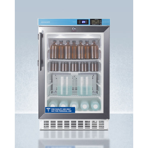 Summit 20" Wide Built-In Pharmacy All-Refrigerator, ADA Compliant ACR46GL