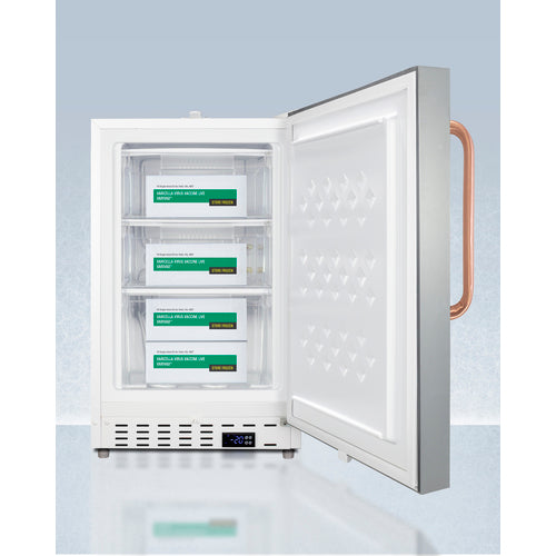 Summit 20" Wide Built-In Vaccine All-Freezer, ADA Compliant ADA305AFSSTBC