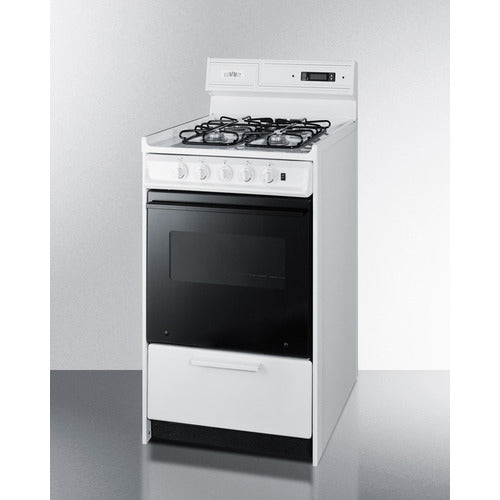 Summit 20" Wide Gas Range WNM1307DK