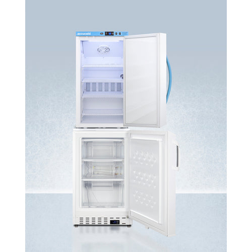 Summit 20" Wide Vaccine Refrigerator/Freezer Combination ARS3PV-ADA305AFSTACK