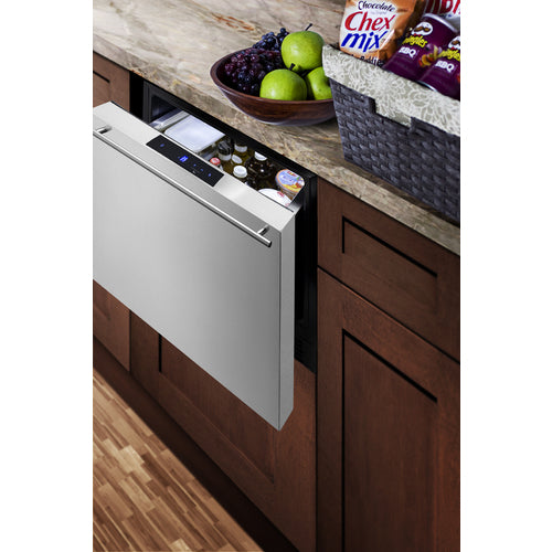 Summit 21.5" Wide Built-In Drawer Refrigerator FF1DSS