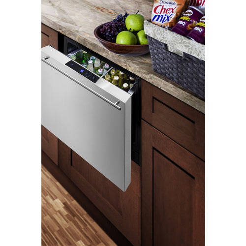 Summit 21.5" Wide Built-In Drawer Refrigerator FF1DSS