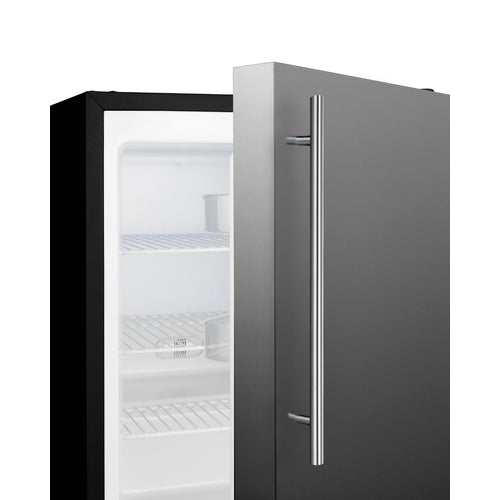 Summit 21" Wide Built-In All-Freezer, ADA Compliant ALFZ37BSSHV