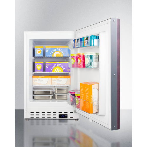 Summit 21" Wide Built-In All-Freezer, ADA Compliant (Panel Not Included) ALFZ36IF