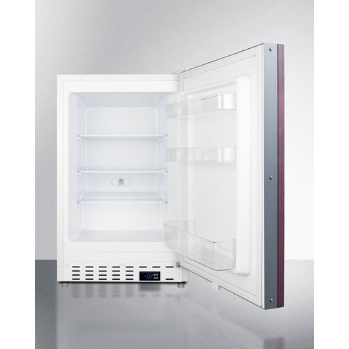 Summit 21" Wide Built-In All-Freezer, ADA Compliant (Panel Not Included) ALFZ36IF