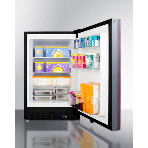 Summit 21" Wide Built-In All-Freezer, ADA Compliant (Panel Not Included) ALFZ37BIF