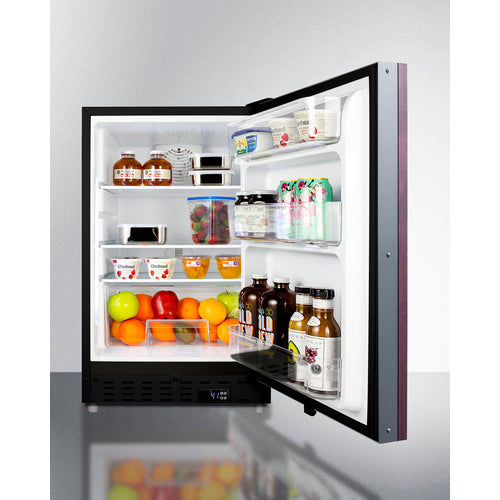 Summit 21" Wide Built-In All-Refrigerator, ADA Compliant (Panel Not Included) ALR47BIF