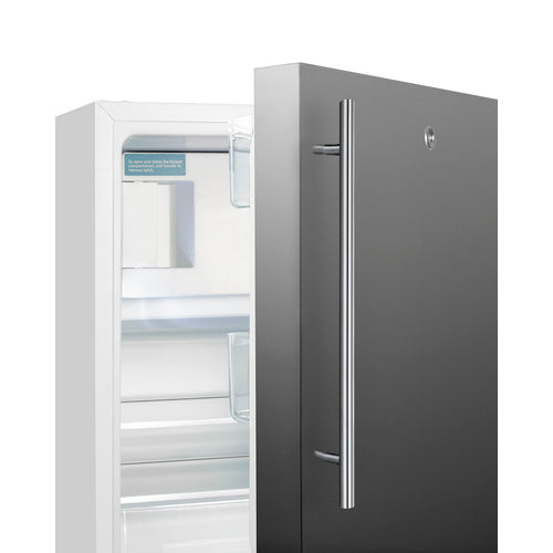 Summit 21" Wide Built-in Refrigerator-Freezer, ADA Compliant ALRF48SSHV