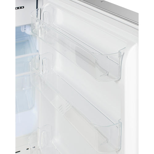 Summit 21" Wide Built-in Refrigerator-Freezer, ADA Compliant ALRF48SSHV